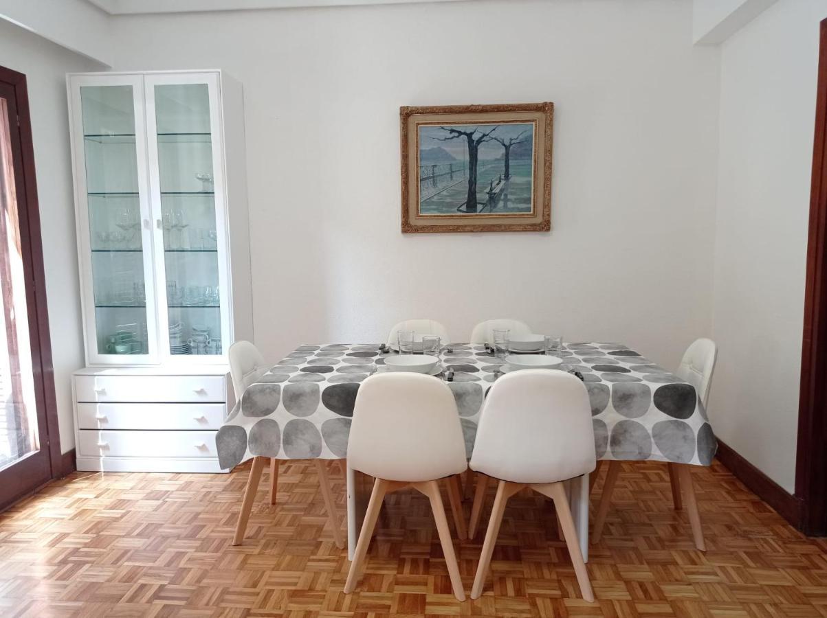 Easo Terrace Apartment Free Private Parking And Air Conditioning San Sebastián Exterior foto